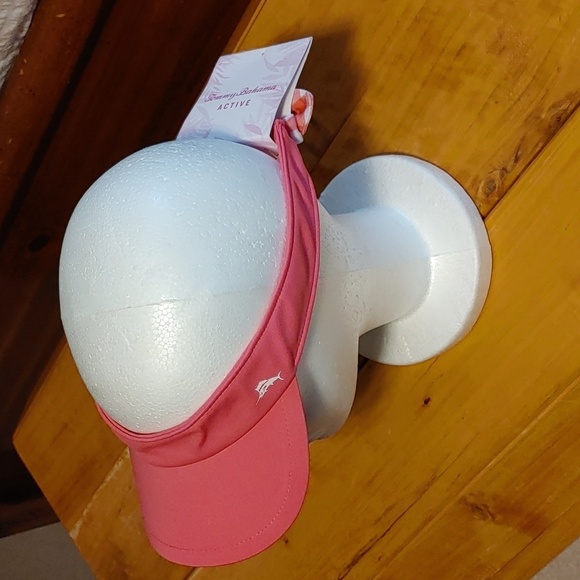 NWT Tommy Bahama Hot Pink Sun Visor - Picture 2 of 8